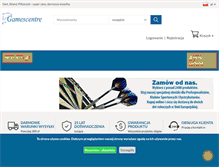 Tablet Screenshot of gamescentre.pl